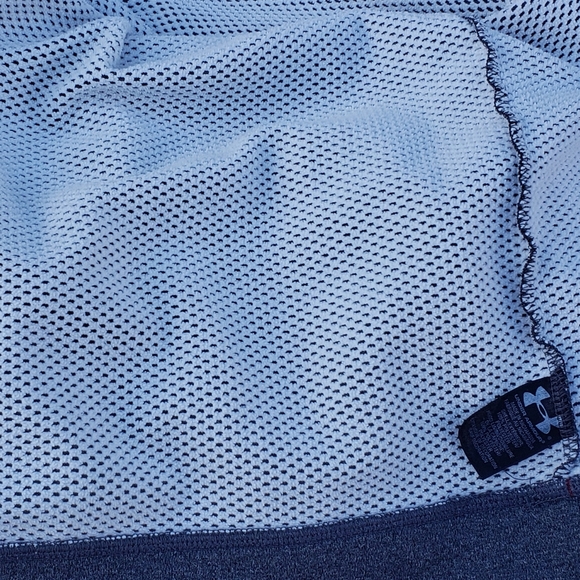 UNDER ARMOUR Hoodie Mens Sz M Grey Burgundy Red - Picture 11 of 12